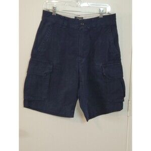 Polo Ralph Lauren Men Classic Fit Chino Shorts Navy Blue Size 30